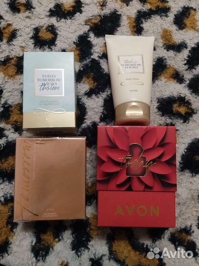 Женская парфюмерия Avon today и лосьон для тела