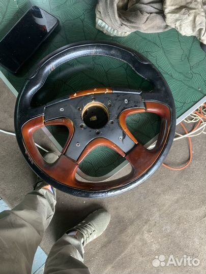 Спортивный руль на ваз