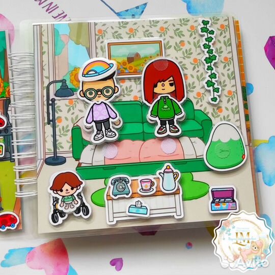 Тока Бока домик 200 деталей