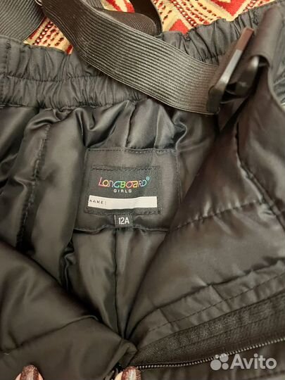 Брюки горнолыжные на девочку 12 лет