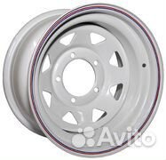 ORW диск стальной 5x139,7 7xR15 ET-19 d110 белый