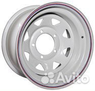 ORW диск стальной 5x139,7 7xR15 ET-19 d110 белый