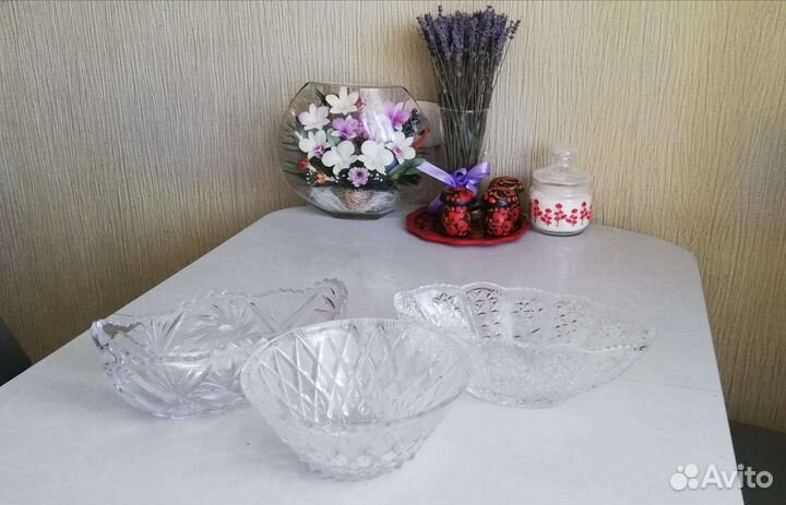 Хрустальная ваза СССР