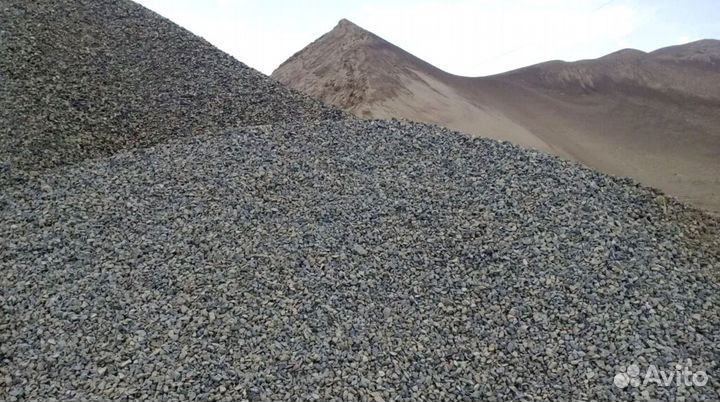 Щебень гравийный доставка