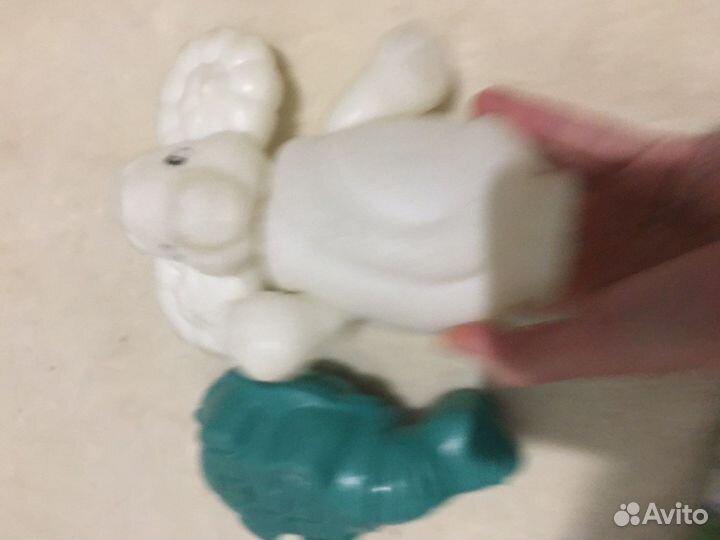Игрушки СССР пластмасса баран черепаха