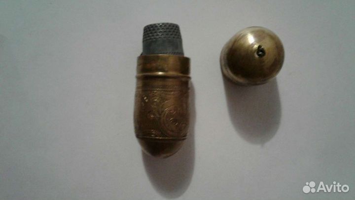Старинная игольница,антиквариат.1940г