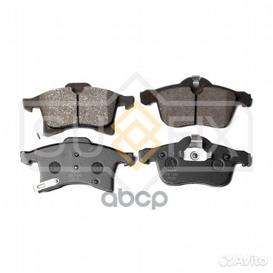 Дисковые тормозные колодки перед прав/лев S