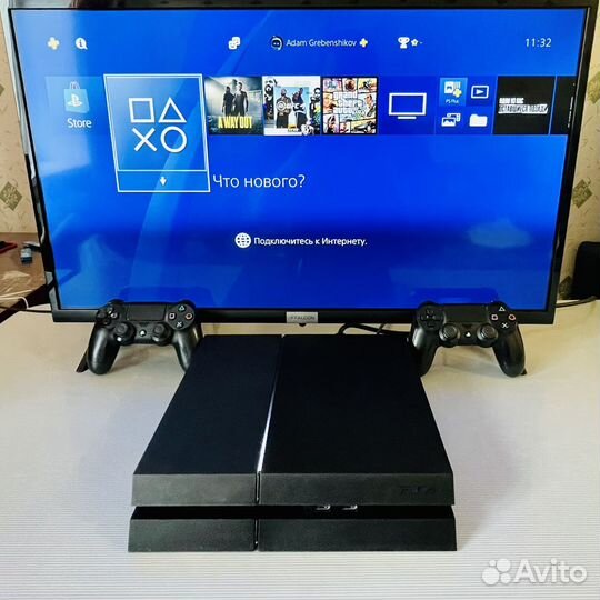 Sony PS4 + SSD + 2 джойстика. Идеал