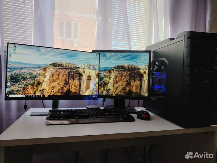 Игровой пк с монитором/i5/1060/16гб