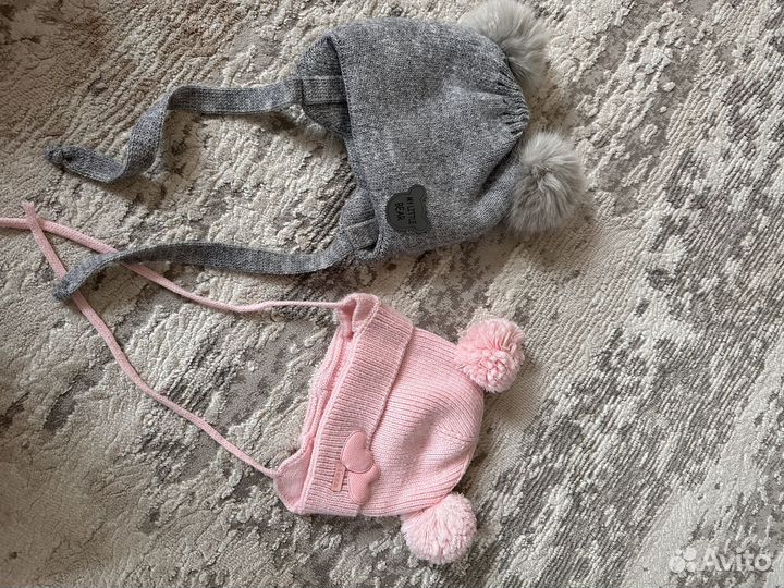 Шапка детская 2 шт