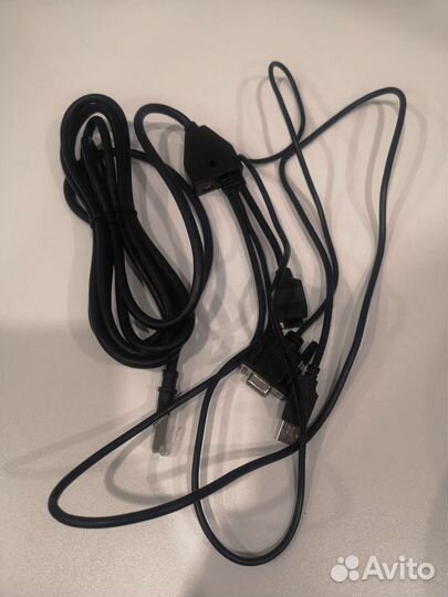 Кабель мультипортовый SP30 USB+LAN+DB9