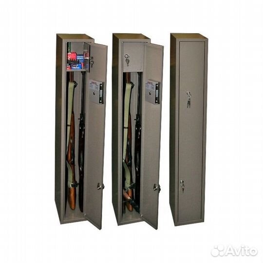 Сейф оружейный Д-2 на 3 ружья высотой до 1310 мм
