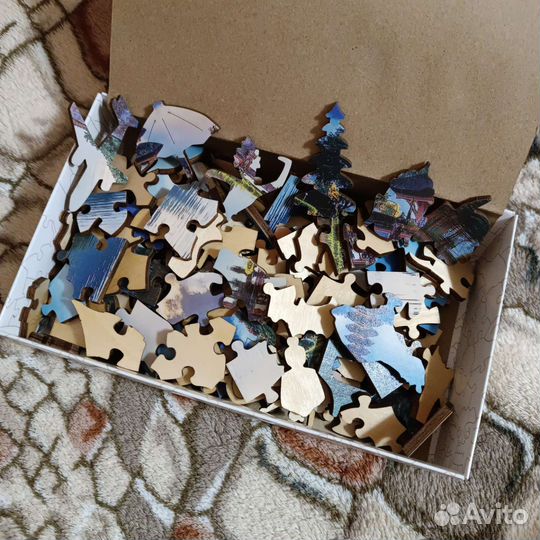 Деревянные пазлы