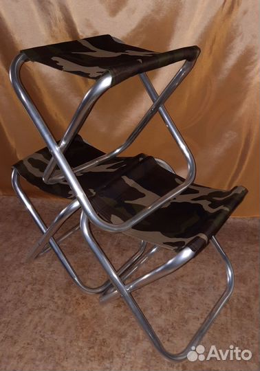 Стул складной туристический без спинки