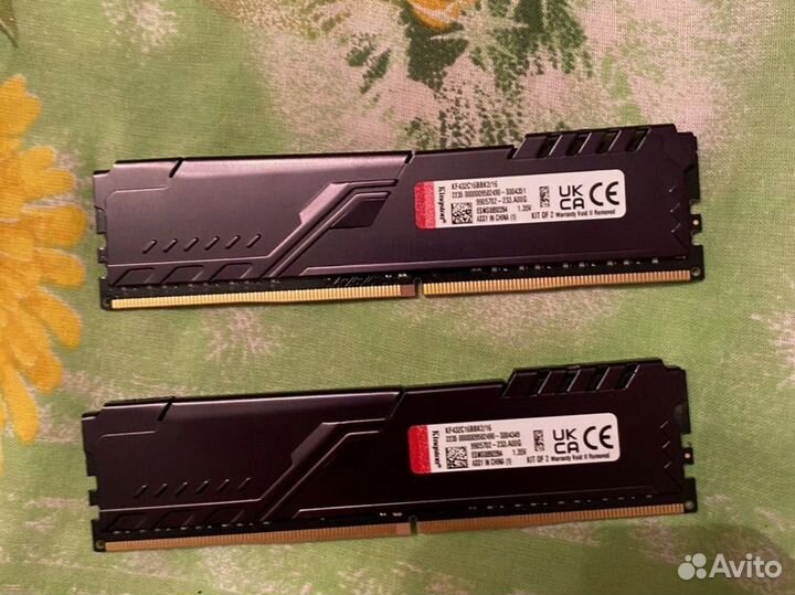 Kingston fury beast black ddr4 3200mhz 8x2