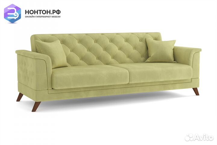 Диван книжка Амарант светло-зеленый