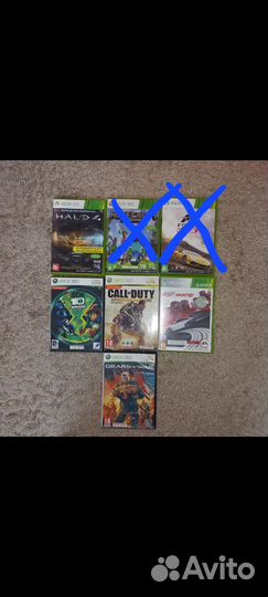 Игровые диски на xbox 360