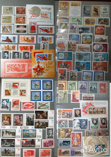 8 альбомов марок СССР 1961-1990 (за всё)