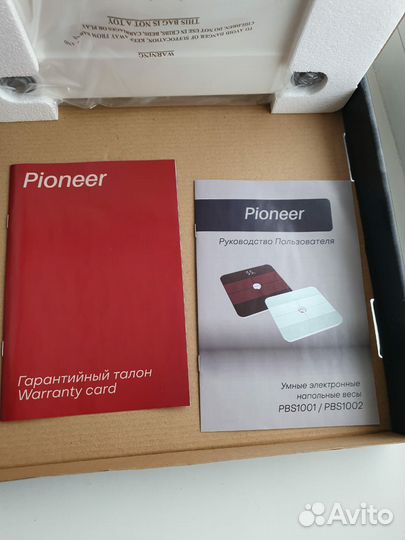 Умные напольные весы Pioneer