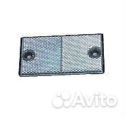 Светоотражатель прямоугольный белый (кре (Руденск)