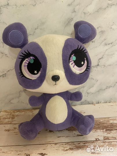Панда мягкая игрушка lps littlest pet shop