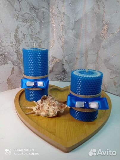 Свечи натуральный воск ручная работа