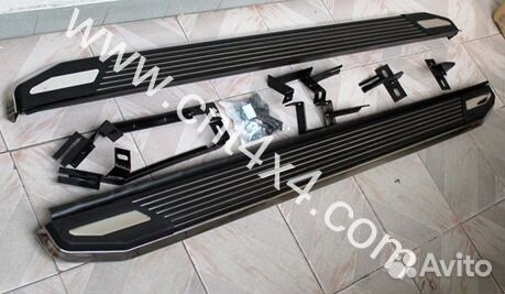 Боковые подножки Nissan X-Trail/Qashqai