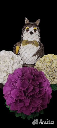 Светильники -цветы ручной работы