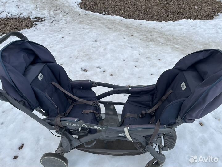 Коляска для двойни cam twin pulsar