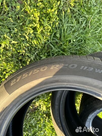 Pirelli p zero 275 50 r20