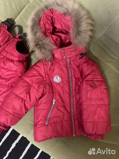 Зимний костюм на девочку 92-104