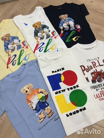 Футболка детская polo ralph lauren