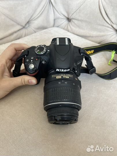 Зеркальный фотоаппарат Nikon d3200 + обьектив