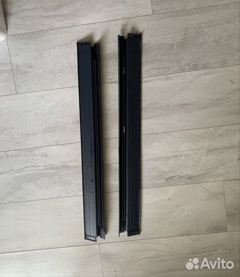 Накладки на пороги mercedes W124