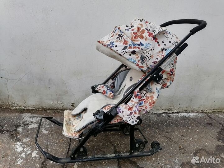 Санки коляска ника 7 5