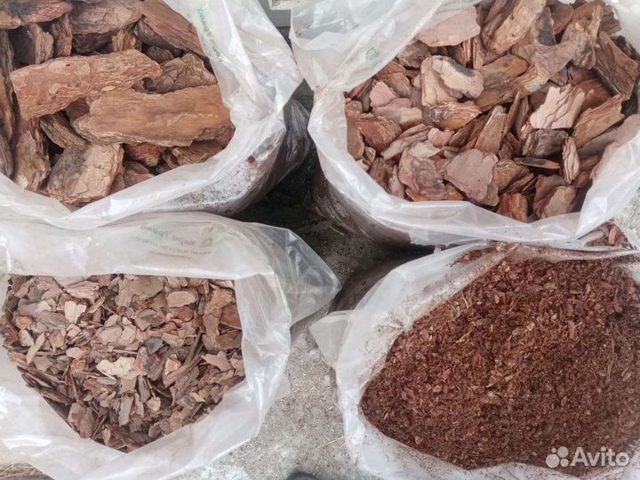 Кора Сосны Кора Лиственницы Мульча