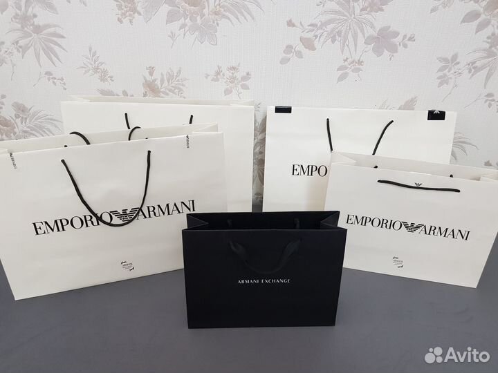 Брендовые пакеты Emporio Armani