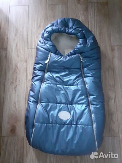 Зимний конверт в коляску