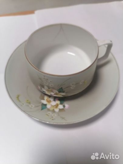 Чашка с блюдцем