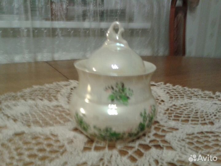 Новый перламутровый чайный сервиз