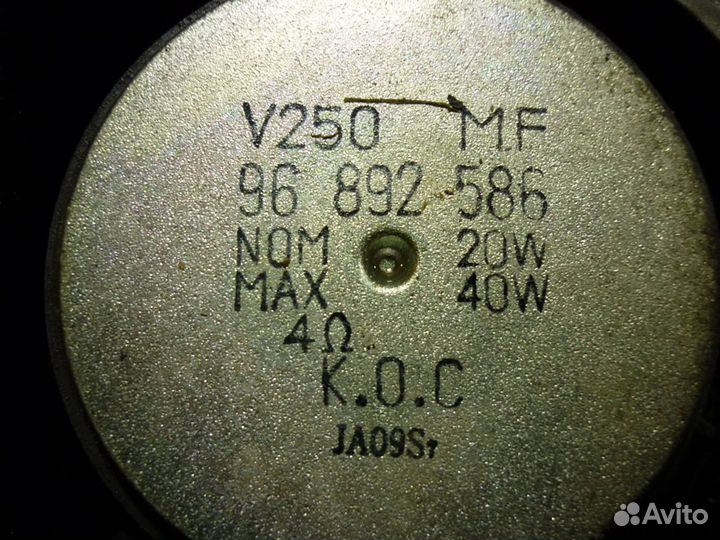 Динамик Chevrolet Epica