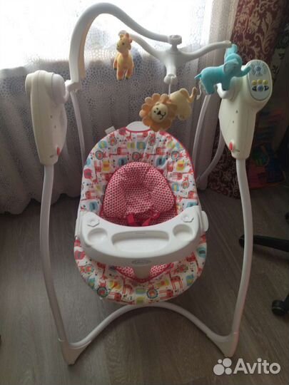 Детские электронные качели