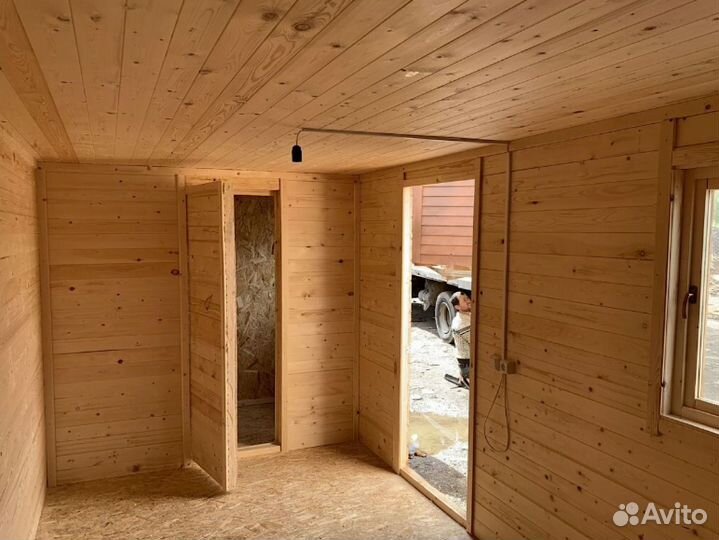 Бытовка металлическая и деревянная