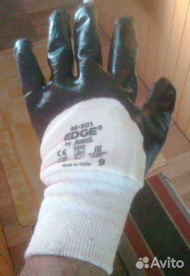 Перчатки нитриловые.Разм. 9. Новые