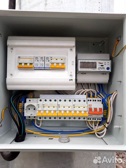 Подключение электричества Монтаж сип,трубостоек