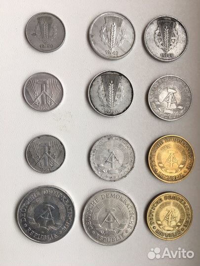 Монеты гдр