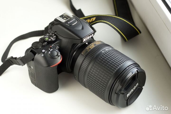 Nikon d5600+18-140 3.5-5.6G ED (пробег 12332)