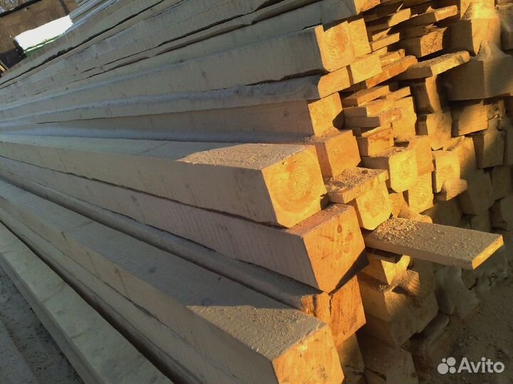 Строительный Брус из сосны