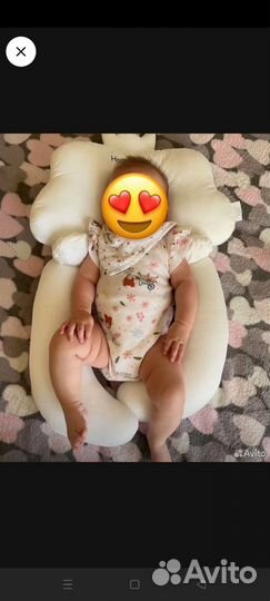 Подушка позиционер для новорожденных