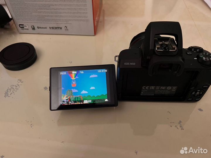 Зеркальный фотоаппарат canon eos m50